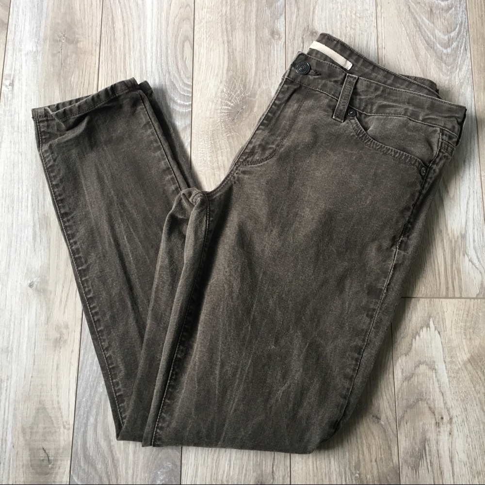 Vince skinny brown denim pants size 30